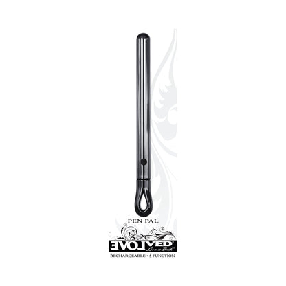 EVOLVED - PEN PAL RECHARGEABLE METAL PEN VIBRATOR CHROME