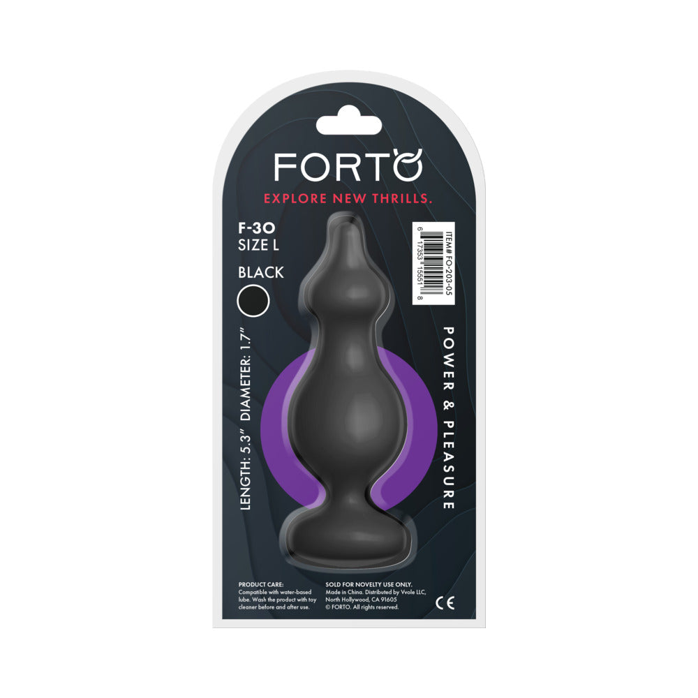 FORTO - F 30 POINTER SILICONE ANAL PLUG LARGE