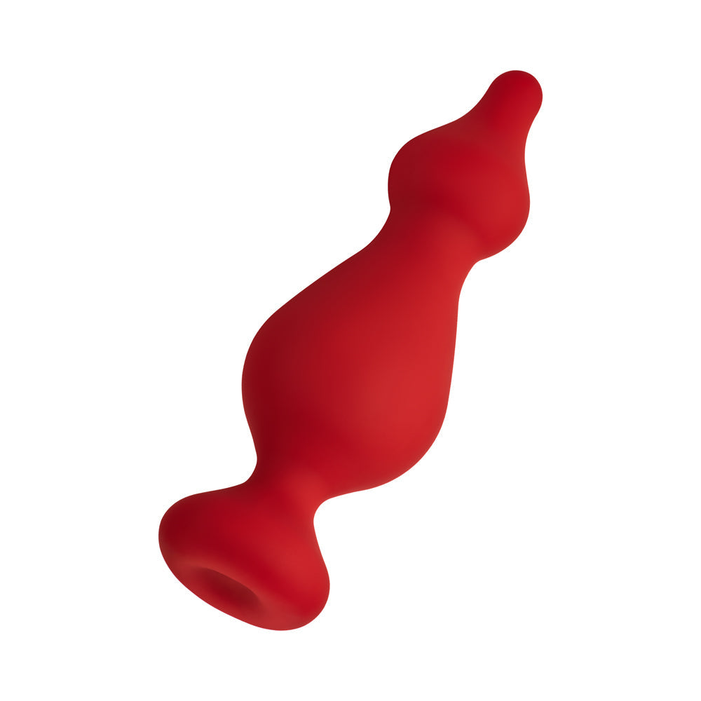 FORTO F-30 POINTER SILICONE ANAL PLUG LARGE RED