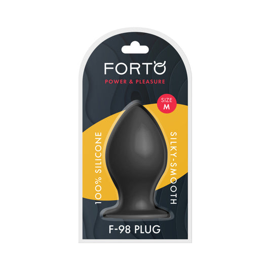 FORTO - F 98 CONE SILICONE ANAL PLUG MEDIUM