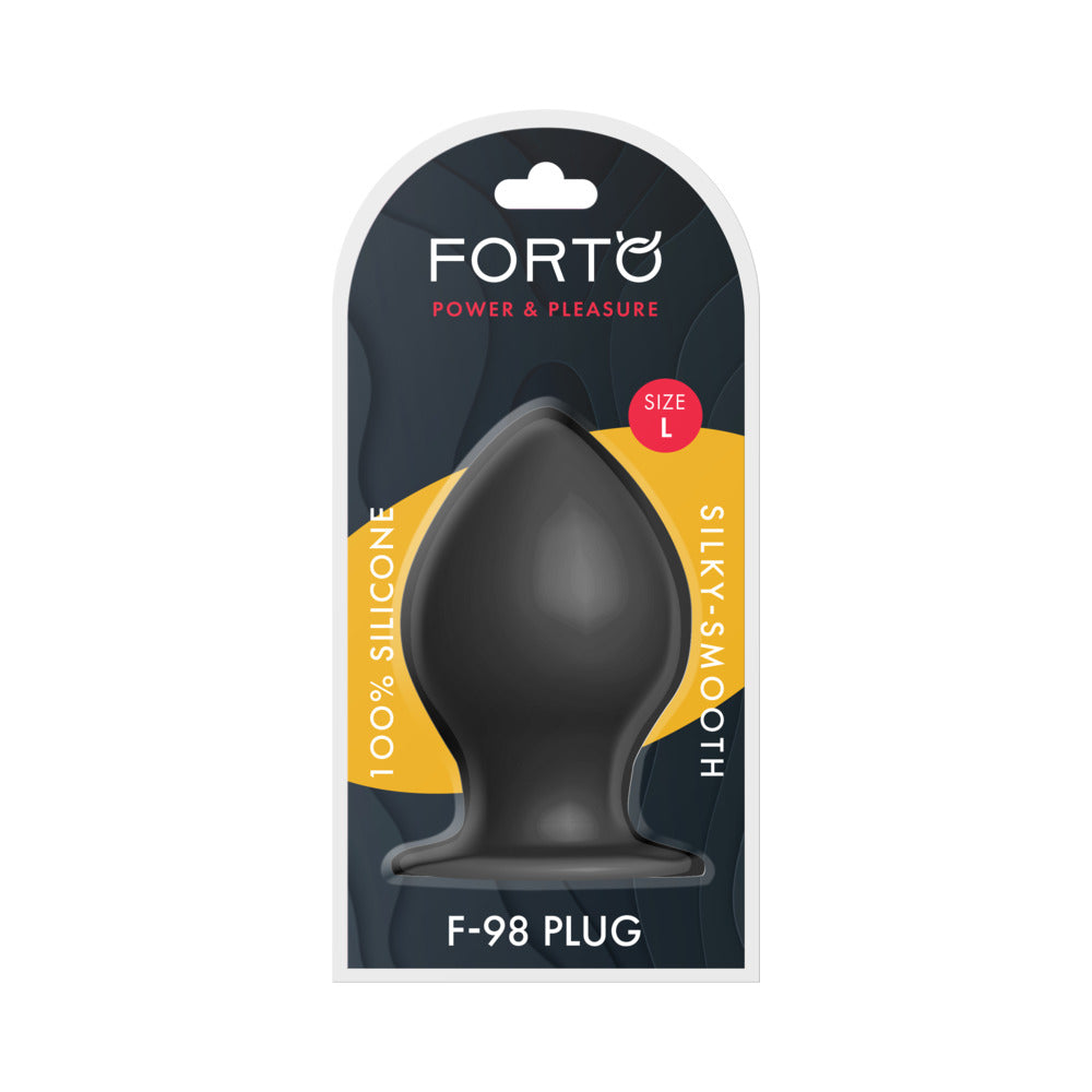 FORTO - F 98 CONE SILICONE ANAL PLUG LARGE
