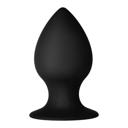 FORTO F-98 CONE SILICONE ANAL PLUG LARGE BLACK