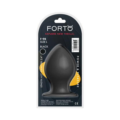 FORTO - F 98 CONE SILICONE ANAL PLUG LARGE