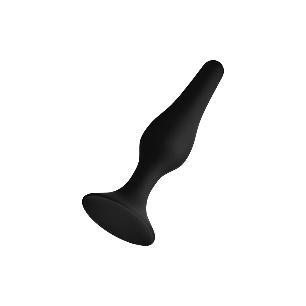 FORTO F-11 LUNGO SILICONE ANAL PLUG SMALL BLACK