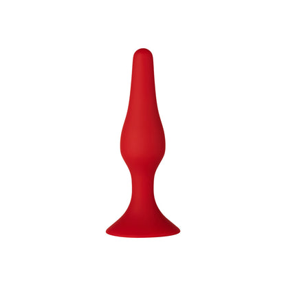 FORTO F-11 LUNGO SILICONE ANAL PLUG SMALL RED