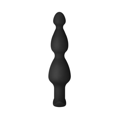 FORTO - F-52 CONE BEADS SILICONE ANAL PLUG BLACK