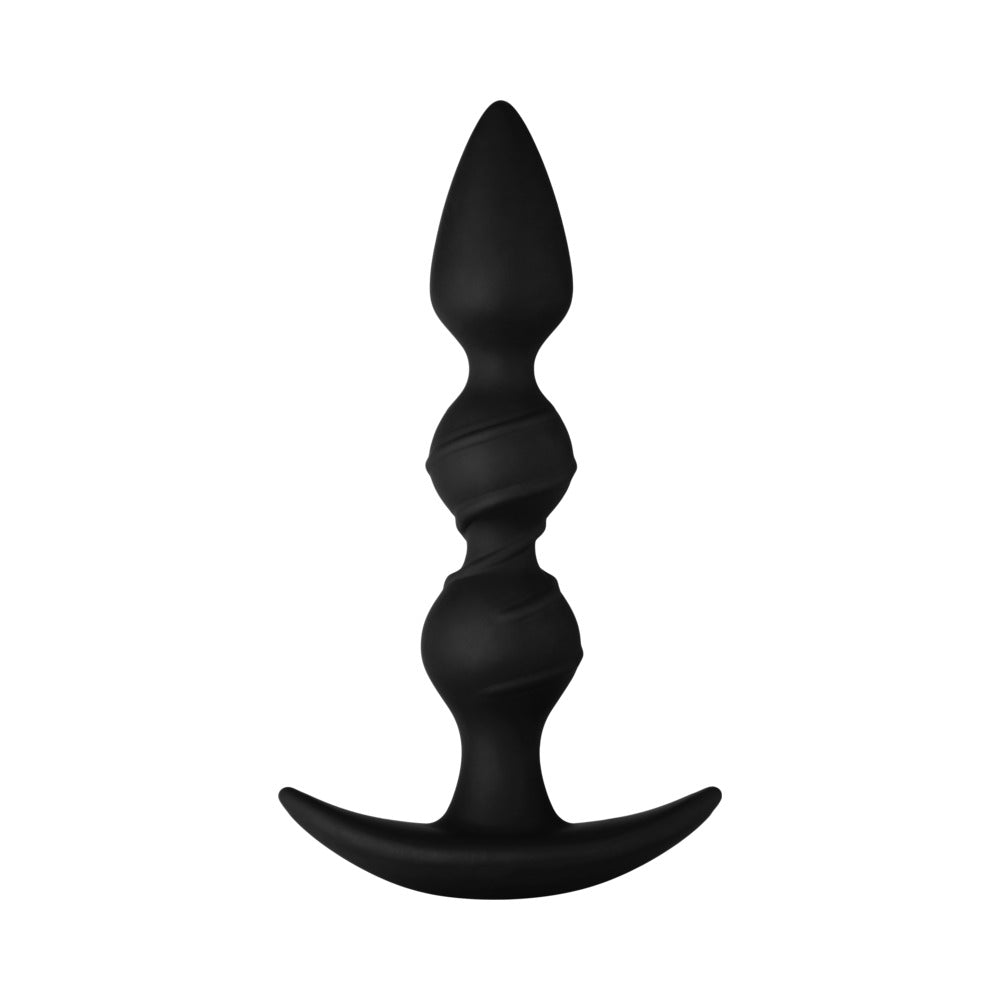 FORTO - F 42 SPIRAL BEADS SILICONE ANAL PLUG