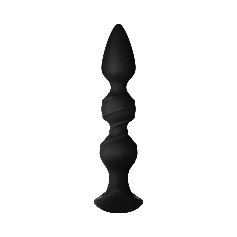 FORTO - F 42 SPIRAL BEADS SILICONE ANAL PLUG