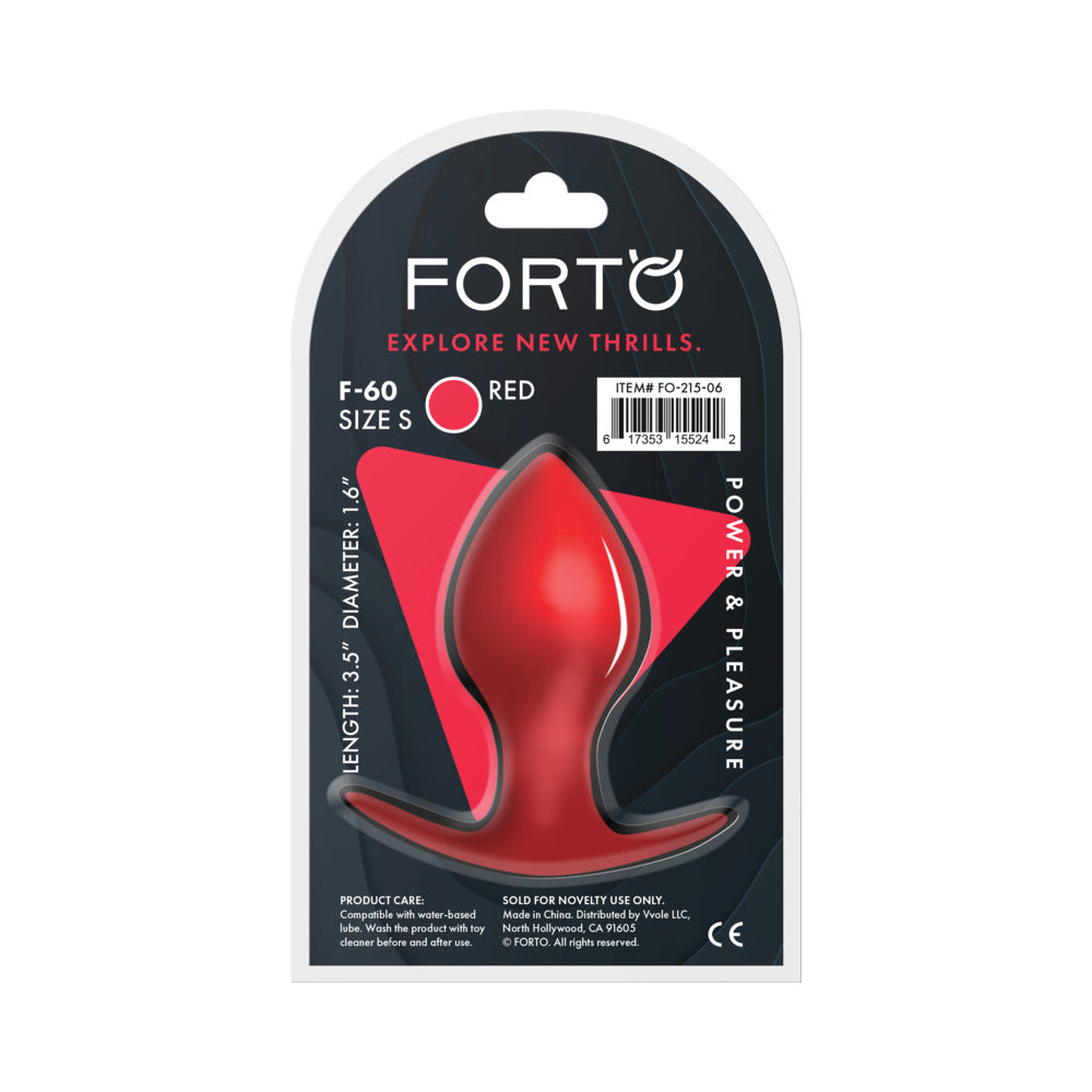 FORTO - F 60 SPADE SILICONE ANAL PLUG SMALL