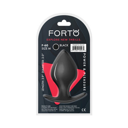 FORTO - F 60 SPADE SILICONE ANAL PLUG MEDIUM
