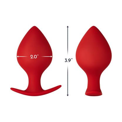 FORTO - F 60 SPADE SILICONE ANAL PLUG MEDIUM