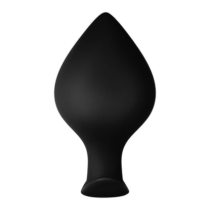 FORTO F-60 SPADE SILICONE ANAL PLUG LARGE BLACK