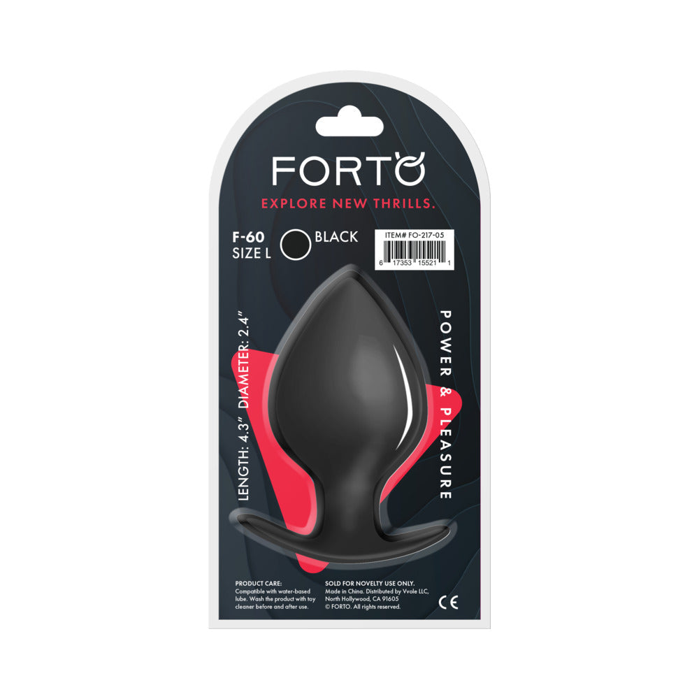 FORTO - F 60 SPADE SILICONE ANAL PLUG LARGE