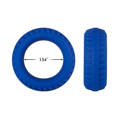 FORTO F-12 LIQUID SILICONE COCKRING 35MM BLUE