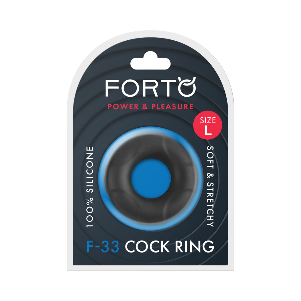 FORTO - F 33 LIQUID SILICONE COCKRING LARGE