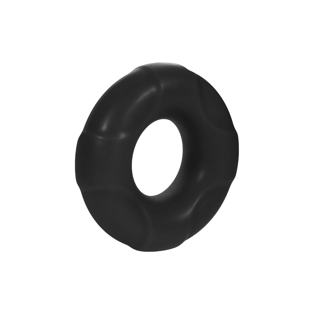 FORTO - F-33 LIQUID SILICONE COCKRING SMALL BLACK
