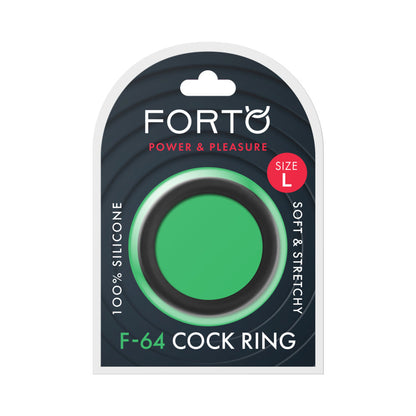 FORTO - F 64 WIDE LIQUID SILICONE COCKRING LARGE