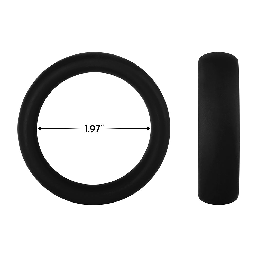 FORTO - F 64 WIDE LIQUID SILICONE COCKRING LARGE