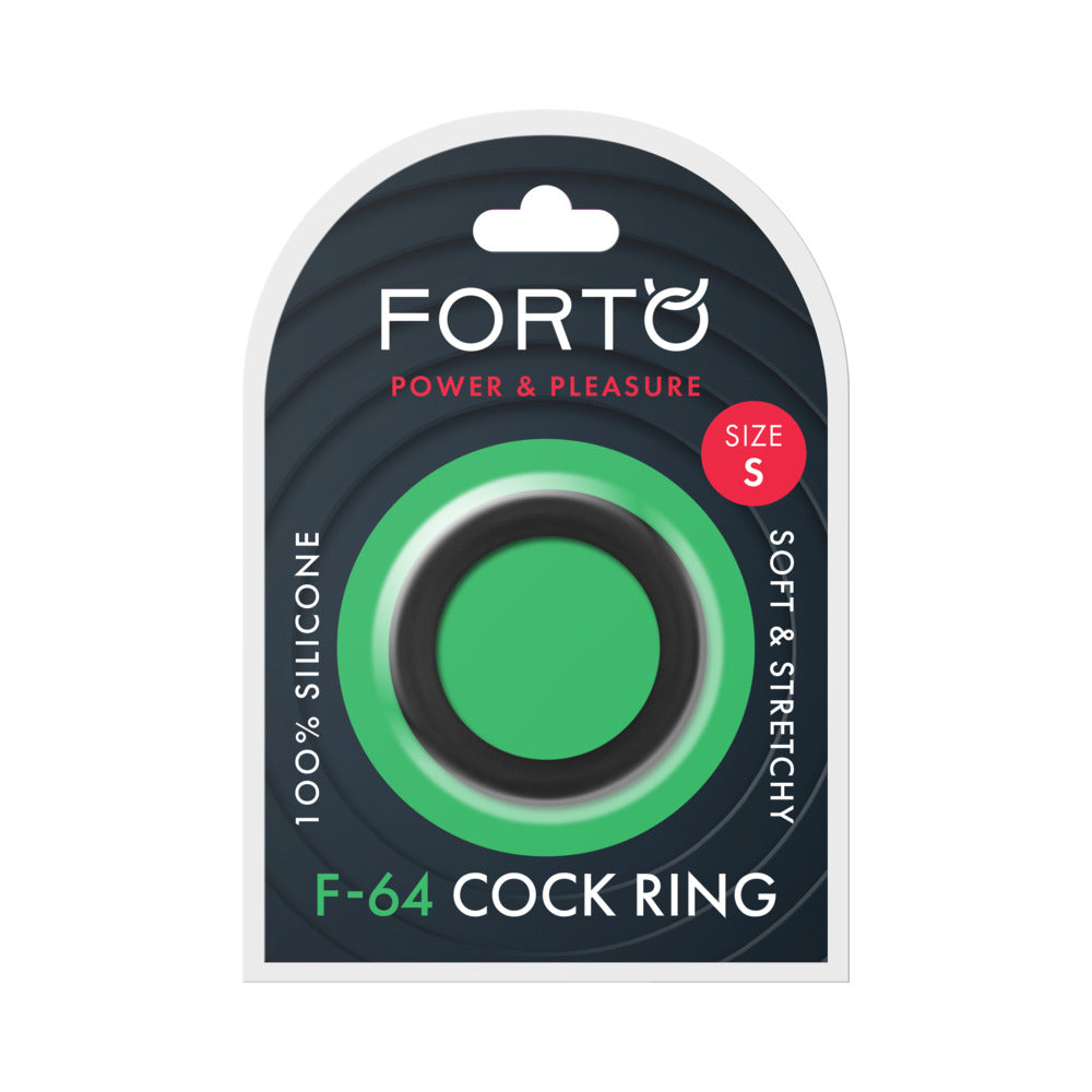 FORTO - F 64 WIDE LIQUID SILICONE COCKRING SMALL