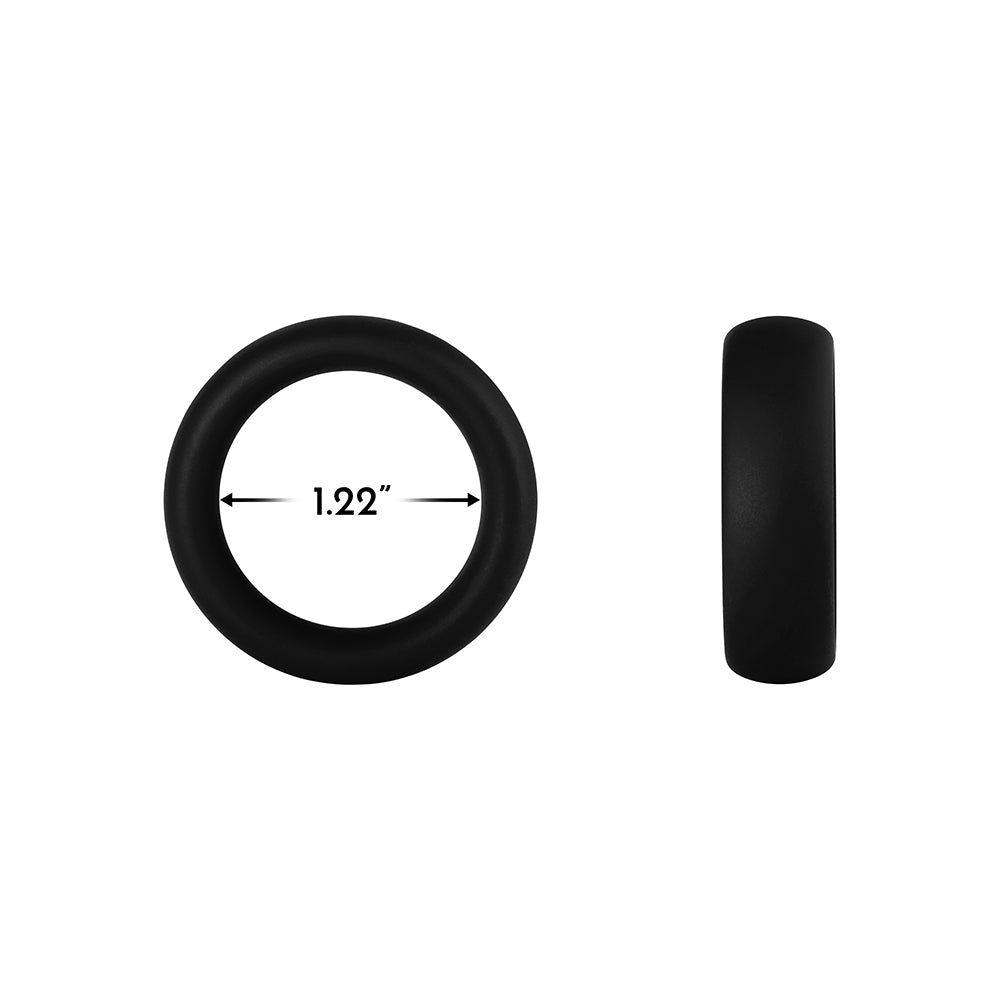 FORTO - F 64 WIDE LIQUID SILICONE COCKRING SMALL