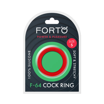 FORTO - F 64 WIDE LIQUID SILICONE COCKRING SMALL