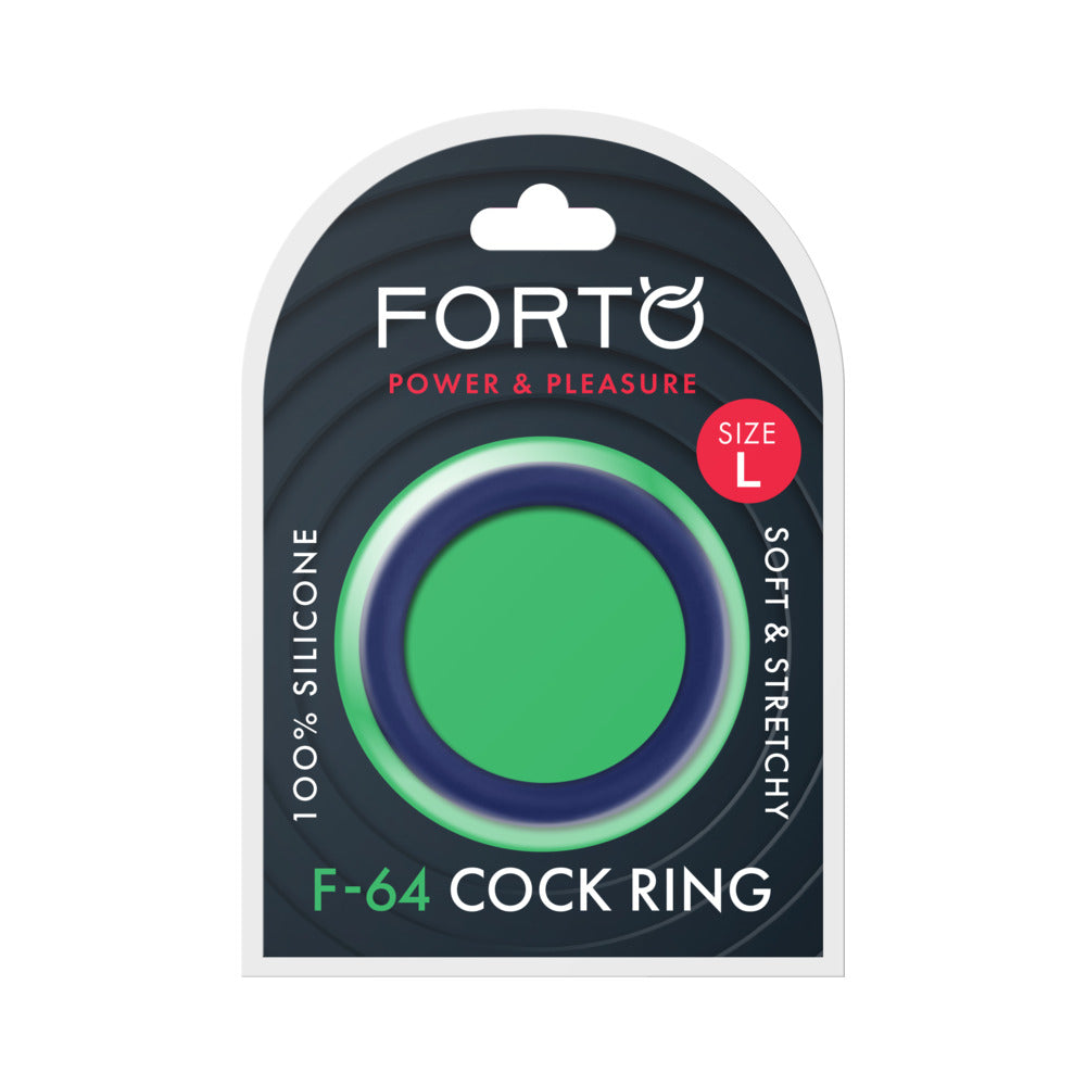 FORTO - F 64 WIDE LIQUID SILICONE COCKRING LARGE