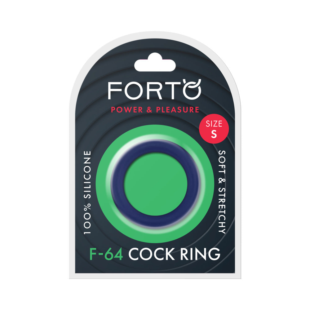 FORTO - F 64 WIDE LIQUID SILICONE COCKRING SMALL