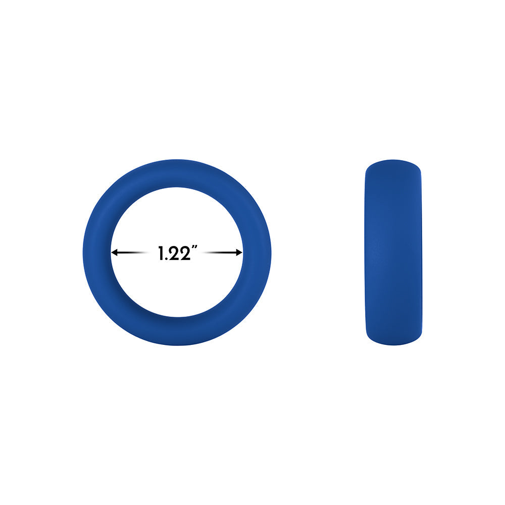 FORTO - F 64 WIDE LIQUID SILICONE COCKRING SMALL