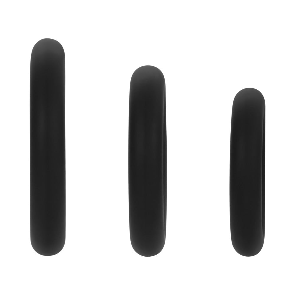 FORTO - F 61 3 PIECE SILICONE COCKRING SET