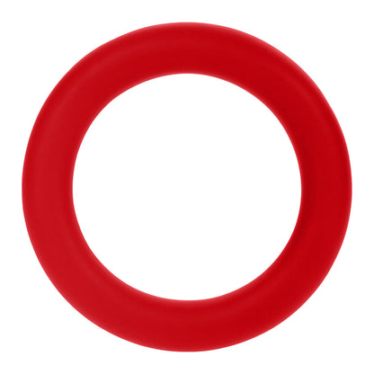 FORTO F-61 3-PIECE SILICONE COCKRING SET RED