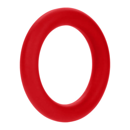 FORTO F-61 3-PIECE SILICONE COCKRING SET RED