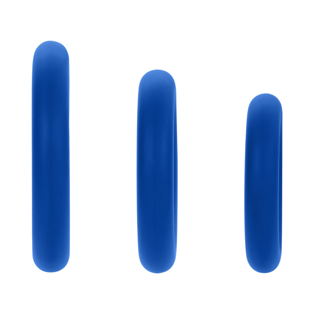FORTO - F 61 3 PIECE SILICONE COCKRING SET