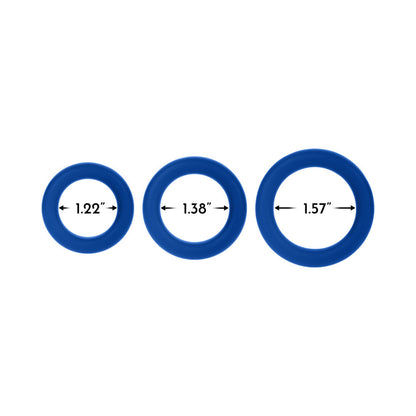 FORTO - F 61 3 PIECE SILICONE COCKRING SET