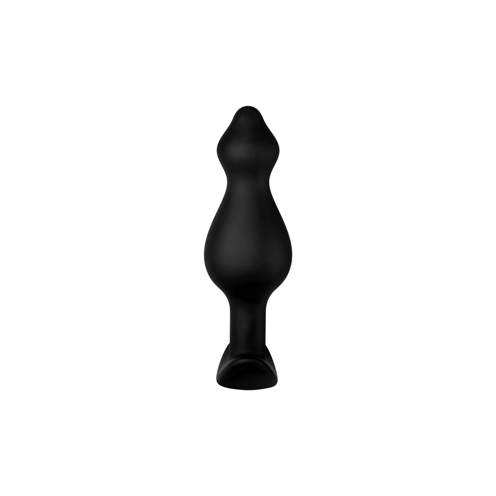 FORTO - F-78 POINTEE SILICONE ANAL PLUG SMALL BLACK