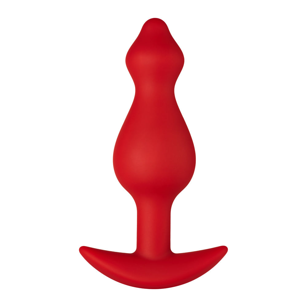 FORTO F-78 POINTEE SILICONE ANAL PLUG LARGE RED