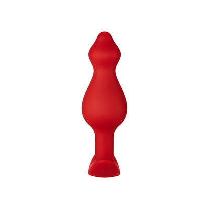 FORTO F-78 POINTEE SILICONE ANAL PLUG MEDIUM RED
