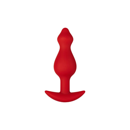 FORTO F-78 POINTEE SILICONE ANAL PLUG SMALL RED