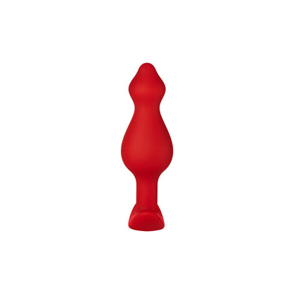 FORTO F-78 POINTEE SILICONE ANAL PLUG SMALL RED