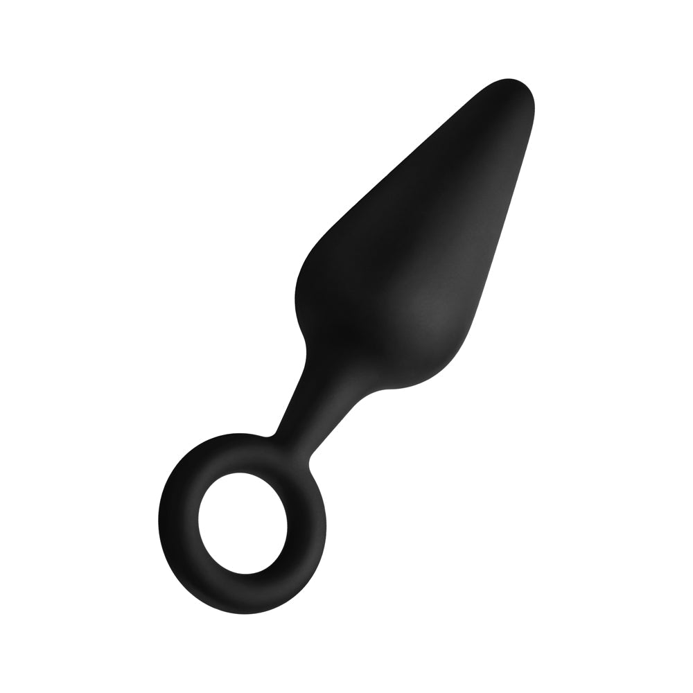 FORTO - TAPÓN ANAL DE SILICONA F-10 CON ANILLA, GRANDE