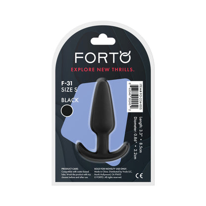 FORTO - F 31 SILICONE ANAL PLUG SMALL
