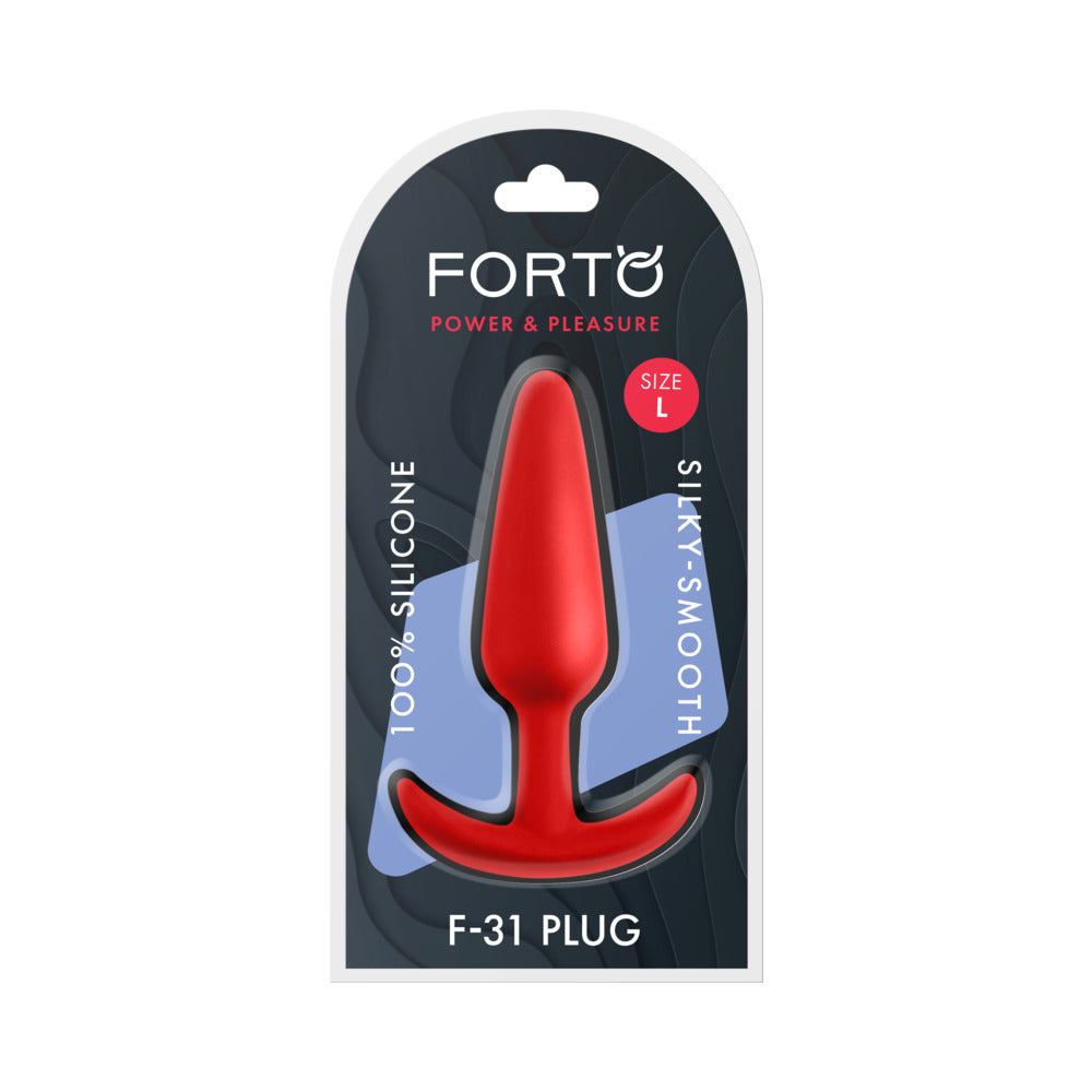 FORTO - F 31 SILICONE ANAL PLUG LARGE