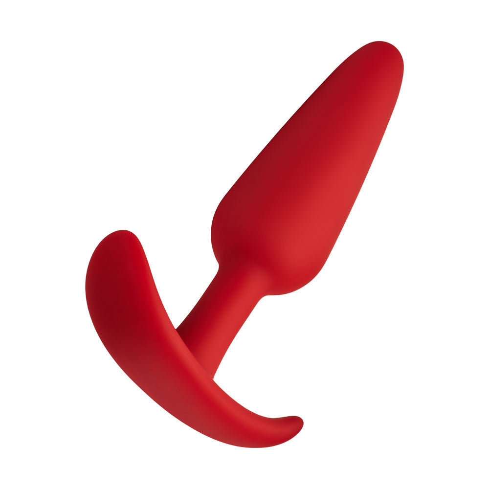 FORTO F-31 SILICONE ANAL PLUG LARGE RED