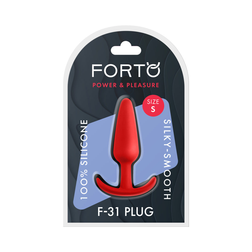 FORTO - F 31 SILICONE ANAL PLUG SMALL