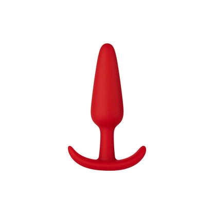 FORTO F-31 SILICONE ANAL PLUG SMALL RED
