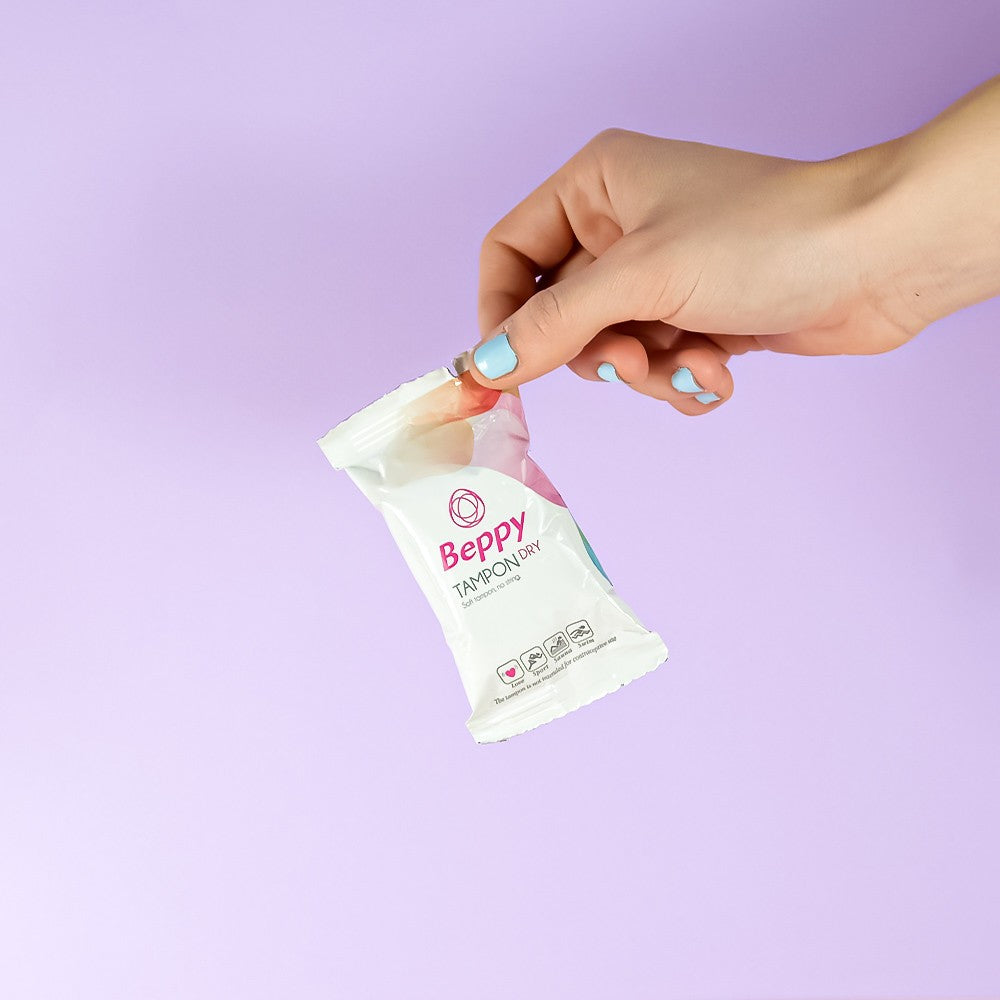ASHA - BEPPY - BEPPY  TAMPON  SOFT - NON-LUBRICATED SPONGE TAMPON  - 8 PIECES
