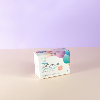 ASHA - BEPPY - BEPPY  TAMPON WET - LUBRICATED SPONGE TAMPON - 8 PIECES