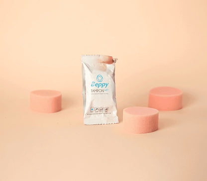 ASHA - BEPPY - BEPPY  TAMPON WET - LUBRICATED SPONGE TAMPON - 8 PIECES