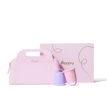 ASHA - BEPPY - BEPPY CUP SET (2 PIECES WITH SILICONE BAG)