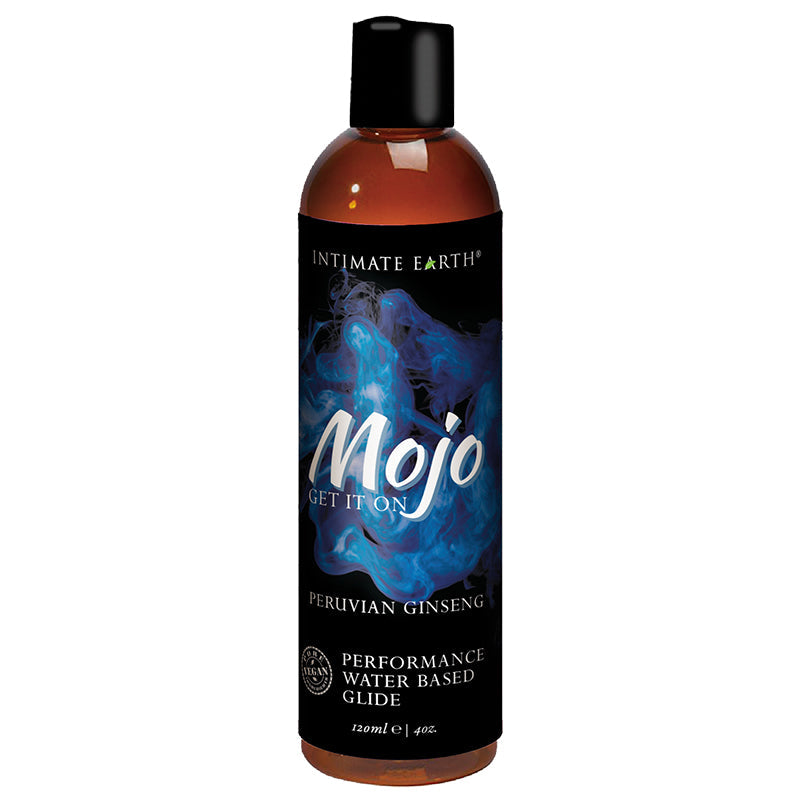 INTIMATE EARTH - MOJO PERUVIAN GINSENG WATER-BASED GLIDE 4 OZ.