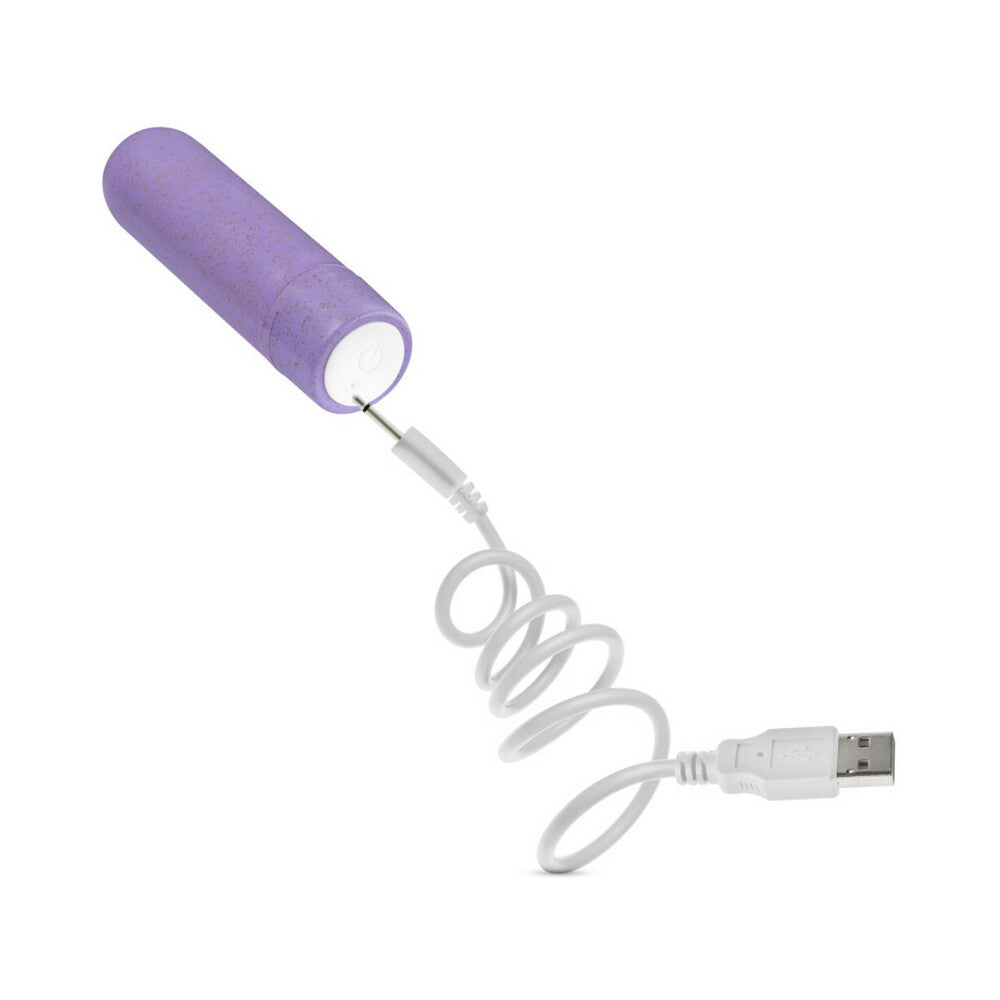 GAIA ECO RECHARGEABLE BULLET VIBRATOR LILAC